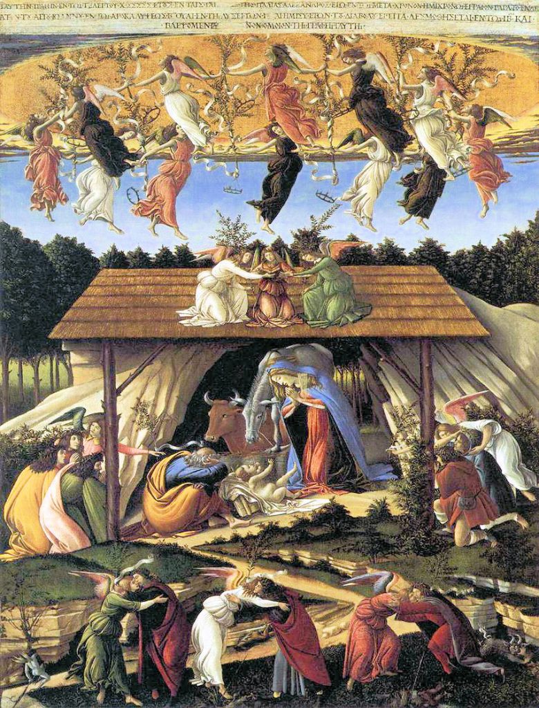 botticelli nativity emmanuel 1, celebrate advent