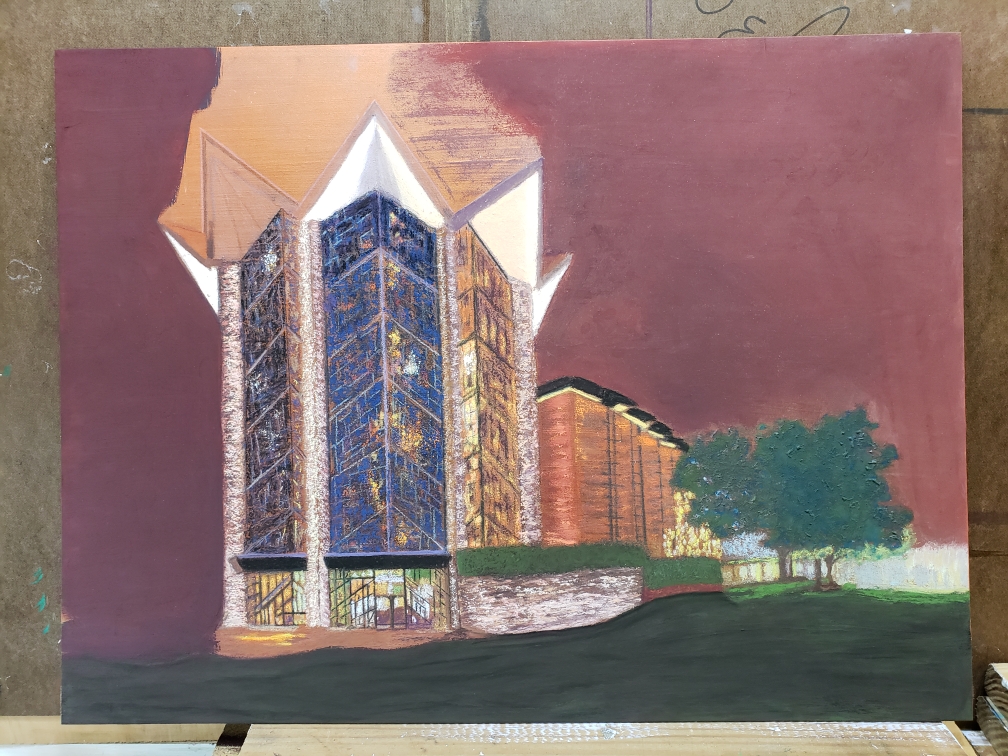 Faithfulness - Anniversary Chapel progress shot