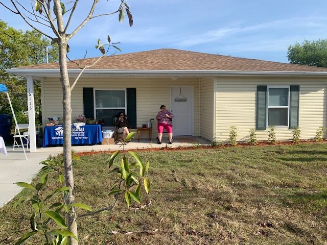 gratitude, habitat for humanity new homeowner and house