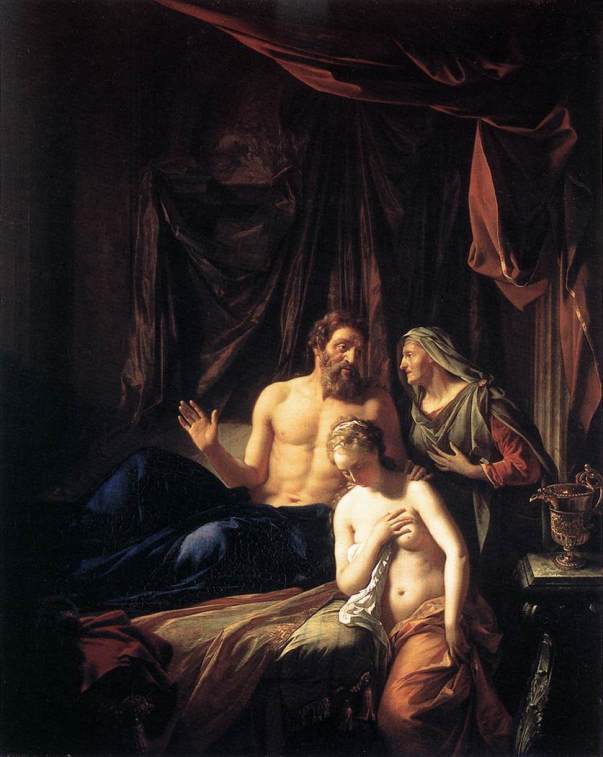Do you have a vision problem?
‘Sarah presenting Hagar to Abraham’, Adriaen van der Werff, 1699
