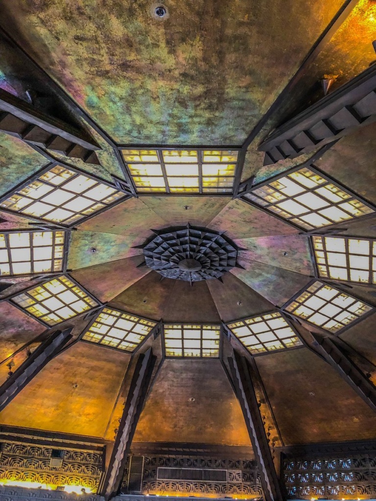 Aztec room ceiling