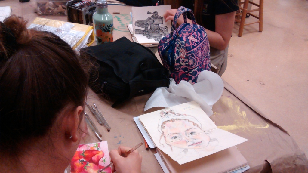 teacher student blog, face, flowers