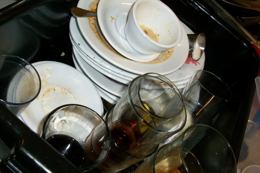 mundane to holy - dishes in the sink