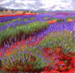 © Laura Gabel, "Lovelock's Lavender". Pastel on UArt, framed with a black mat and frame, 10 1/2 x 13 1/2. $725.00. © Laura Gabel, "Lovelock's Lavender". Pastel on UArt, framed with a black mat and frame, 10 1/2 x 13 1/2. $725.00.