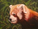 <a href="https://fineartamerica.com/featured/red-panda-2-laura-gabel.html" target="_blank" rel="noopener noreferrer">Purchase "Red Panda 2" Here</a> What's Your Passion? © Laura Gabel, “Red Panda 2”. Pastel, 16 x 13. Private Collection.