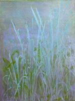 <a href="https://fineartamerica.com/featured/heavens-cattails-1-laura-gabel.html" target="_blank" rel="noopener noreferrer">Purchase "Heaven's Cattails #1" Here</a> © Laura Gabel, "Heaven's Cattails #1". Acrylic on canvas, 18 x 24. Private collection.