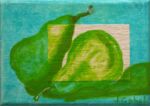 © Laura Gabel, “Pear Gem 1”. Acrylic and canvas, 5 x 7 Private collection.
<a href="https://fineartamerica.com/featured/pear-gem-2-laura-gabel.html" target="_blank" rel="noopener noreferrer">Purchase prints of "Pear Gem 2" Here</a> © Laura Gabel, “Pear Gem 2”. Acrylic and canvas, 5 x 7 Private collection.