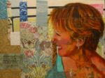 © Laura Gabel, “Barb”. 16 x 12, acrylic and mixed media. Private collection. © Laura Gabel, “Barb”. 16 x 12, acrylic and mixed media. Private collection.