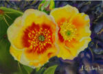 © Laura Gabel, “Hope in the Desert”. 5x7 framed to 13x16, mixed media. $250. <a href="https://www.lgabel.com/product/Hope-in-the-desert/" target="_blank" rel="noopener noreferrer">Purchase Here</a> © Laura Gabel, “Hope in the Desert”. 5x7 framed to 13x16, mixed media. $250. Purchase Here
