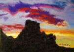 © Laura Gabel, “Arizona Longings: Drama Queen”. 5x7 framed to 13x16, mixed media. $250. <a href="https://www.lgabel.com/product/Arizona-longings-drama-queen/" target="_blank" rel="noopener noreferrer">Purchase Here</a> © Laura Gabel, “Arizona Longings: Drama Queen”. 5x7 framed to 13x16, mixed media. $250. Purchase Here
