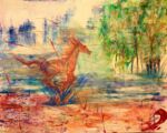 © Laura Gabel, “Spring Romp”. Mixed Media, 26x32. Private Collection. <a href="https://fineartamerica.com/featured/spring-romp-laura-gabel.html">Purchase Here</a> © Laura Gabel, “Spring Romp”. Mixed Media, 26x32. Private Collection.